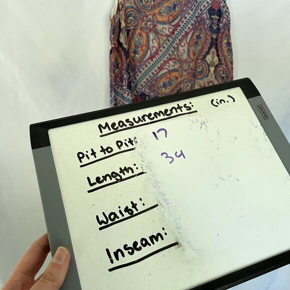 Everly minidress paisley sleeveless summer sundress women's size small casual - Picture 6 of 7